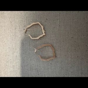 Kendra Scott Rose Gold Arabesque earrings